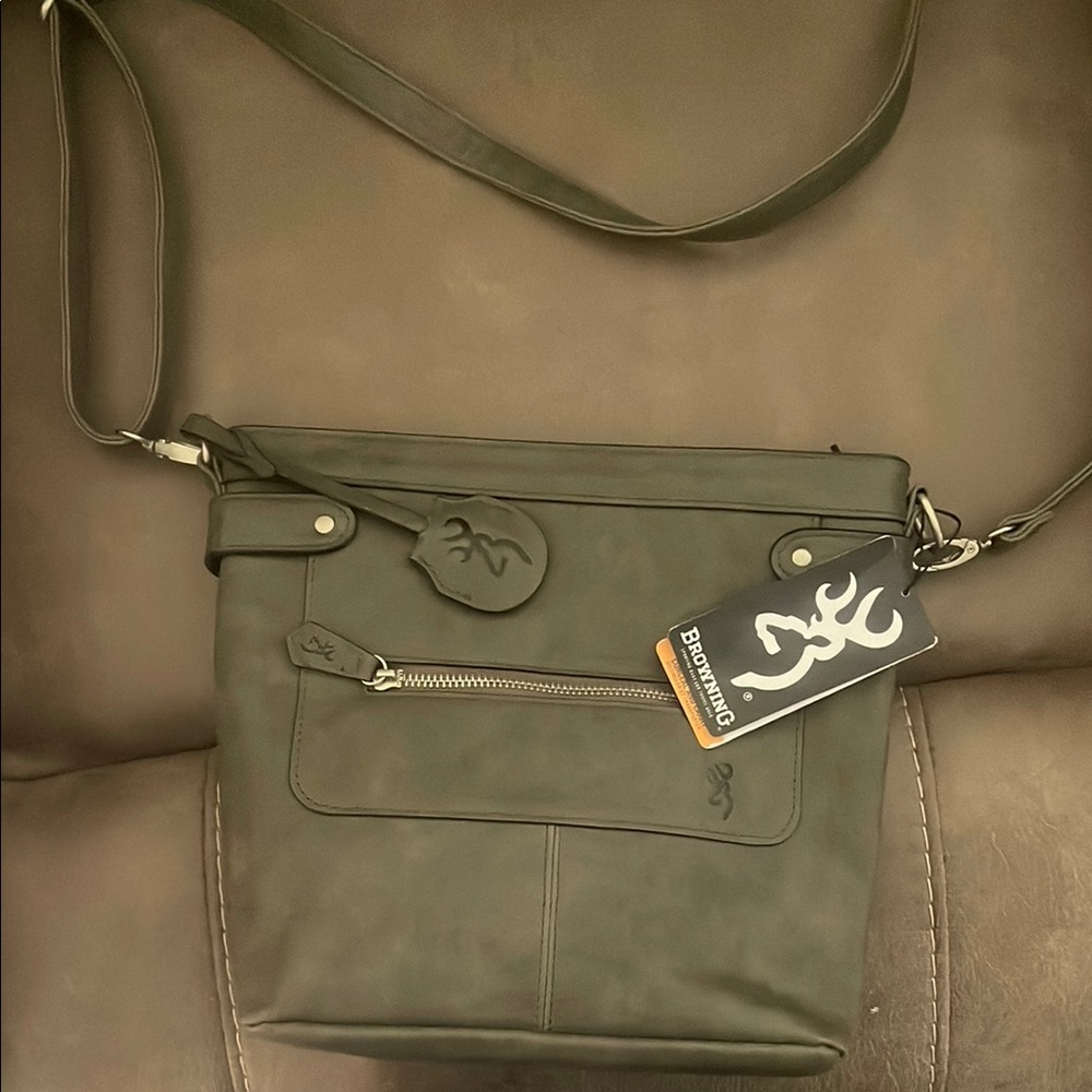 Browning Olive Shoulder Bag